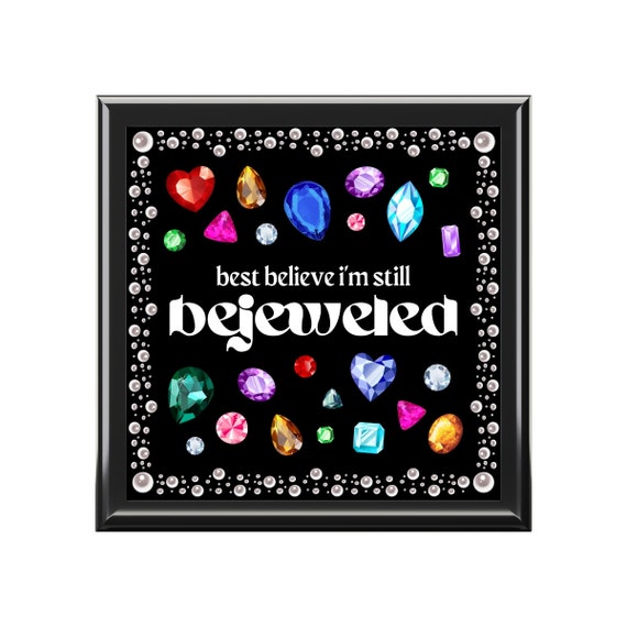 Jewelry Box Bejewled Taylor Swift Jewelry Box Eras Tour Gift Accessory  Sparkle Bejeweled Handmade Jewelry Box 