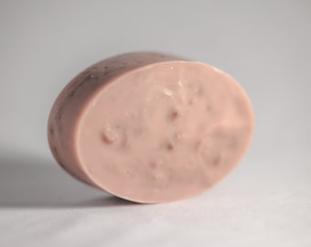 Rose Goat Milk Soap | All Natural | Moisturizing | Self Care | Skin Care | Acne Soap | Gift for Her | Mothers Day gift | Gift for wife |