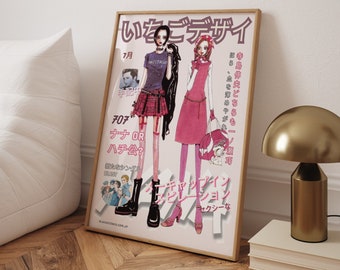 Nana Hachi Poster Printable Bedroom Decor Posters Instant