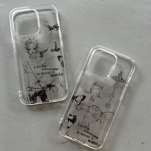 Matching Nana and Hachi Phone Case, Nana Anime iPhone Cover, iPhone Phone Case Anime, Nana Anime Gift, Matching Phone Case Gift