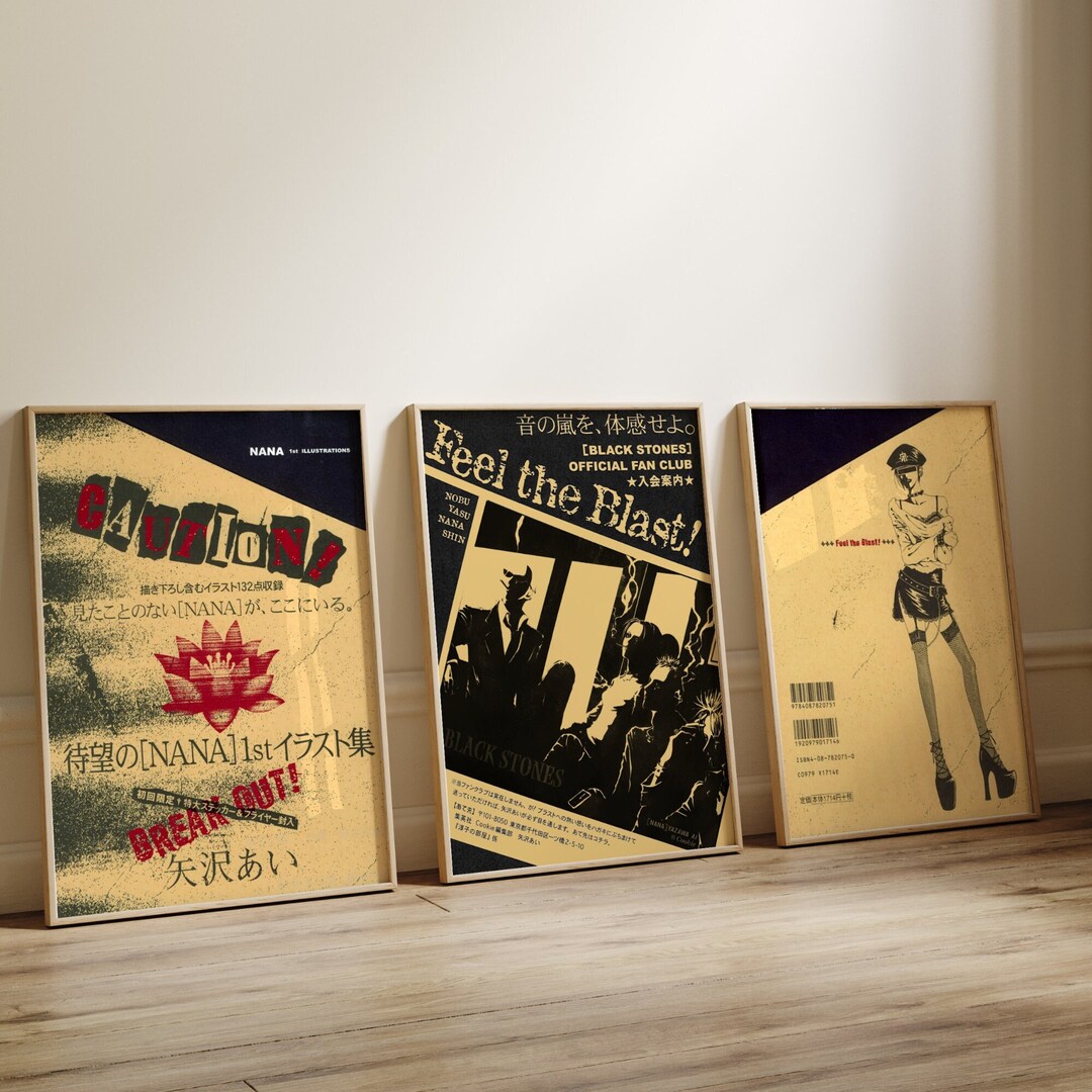 Nana Poster Set of 3 Printable Poster Bedroom Decor Poster - Etsy
