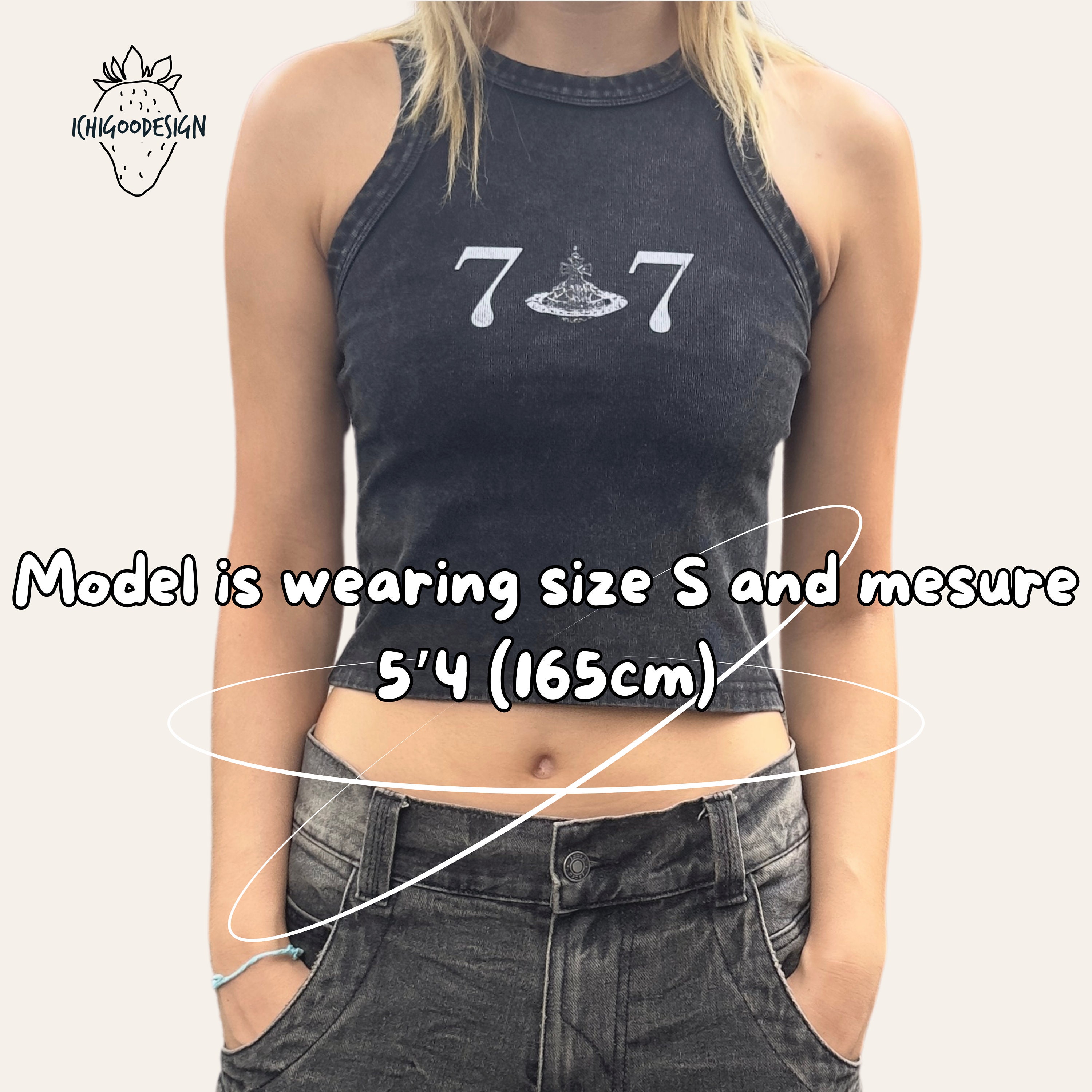 トップス Nana Nana 707 Orb Cropped Tank Top, Nana Anime T-shirt