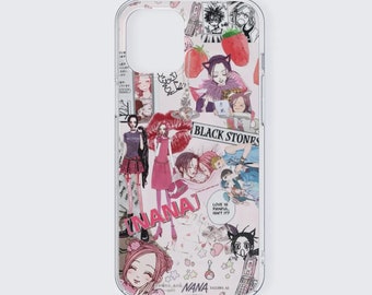 Cute Nana Phone Case, iPhone14 Series Mobile Phone Case Nana, Anime Phone case, Nana gift, Nana goodies, Cute Phone Case, Kawaii
