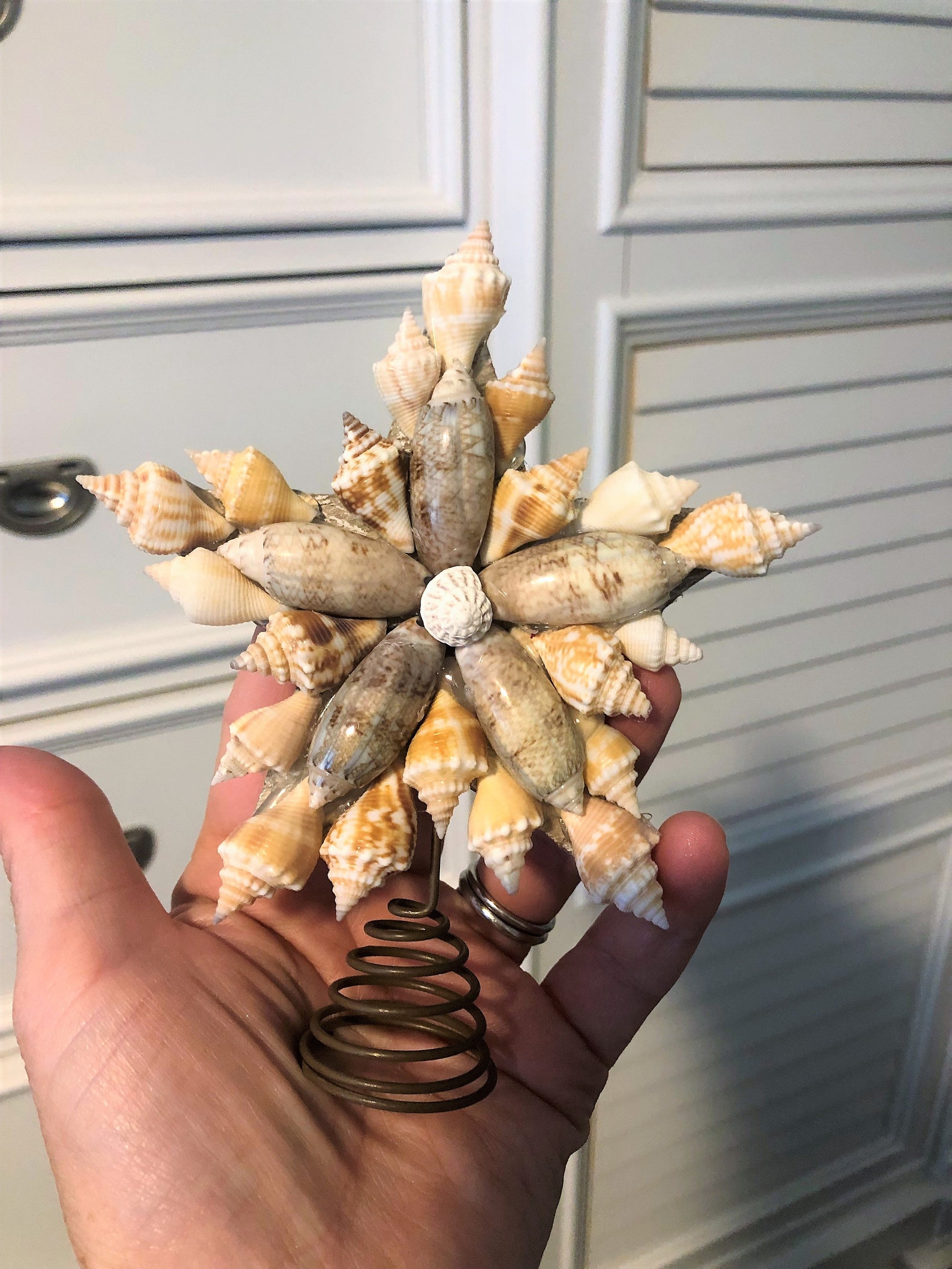 Mini Tree Toppers Coastal Christmas Tree Topper Mini Coastal Etsy