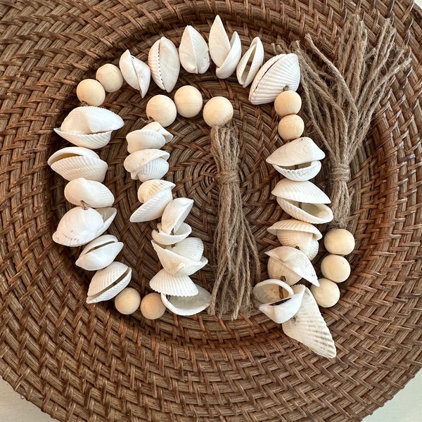 Shell Garland Ribbon Shell Garland - Etsy
