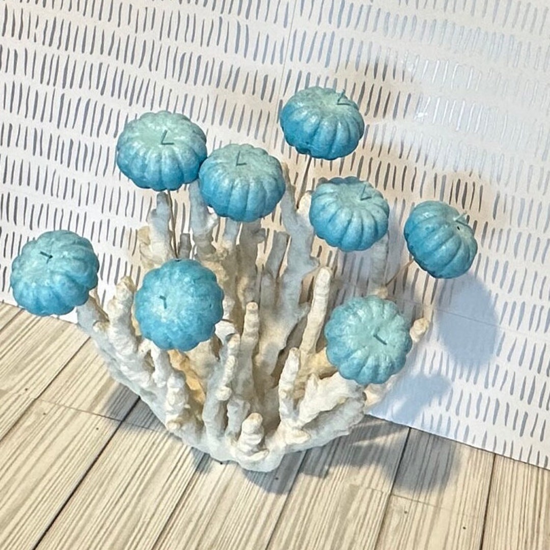 Coastal Fall Pumpkin Picks for Floral Arrangements for Beach Etsy