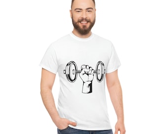 Unisex Gym Lifting Cotton Tee