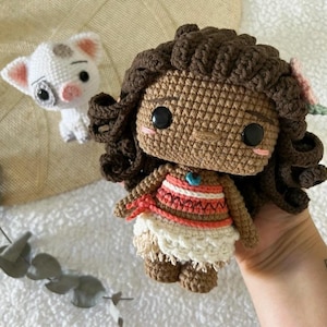 Moana and Pua Amigurumi