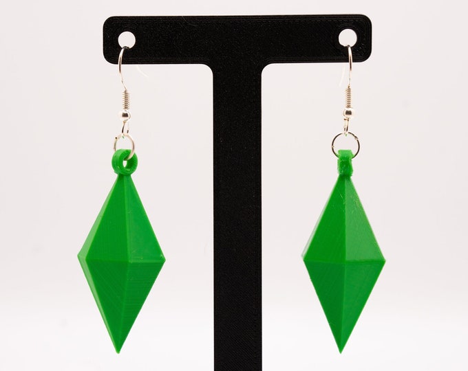 Plumbob Earrings Etsy