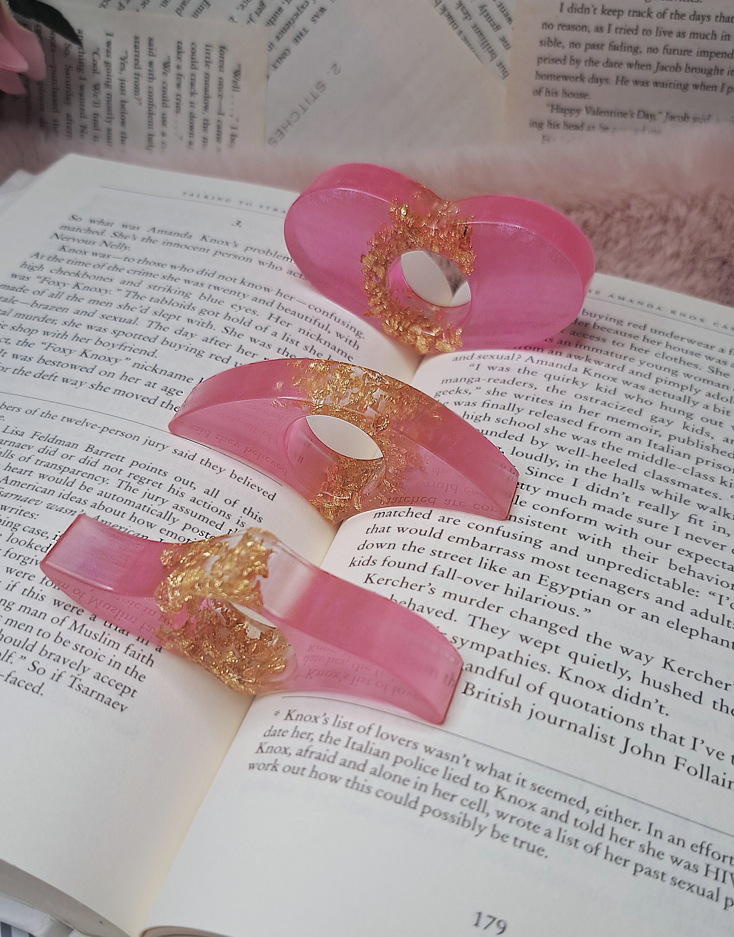 50Pcs Resin Bookmark Holder 6 X 2 Inches Kraft - View #6