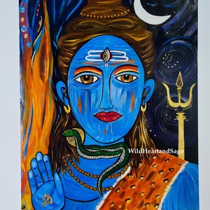 Shiva Dreams  (8X10 print)