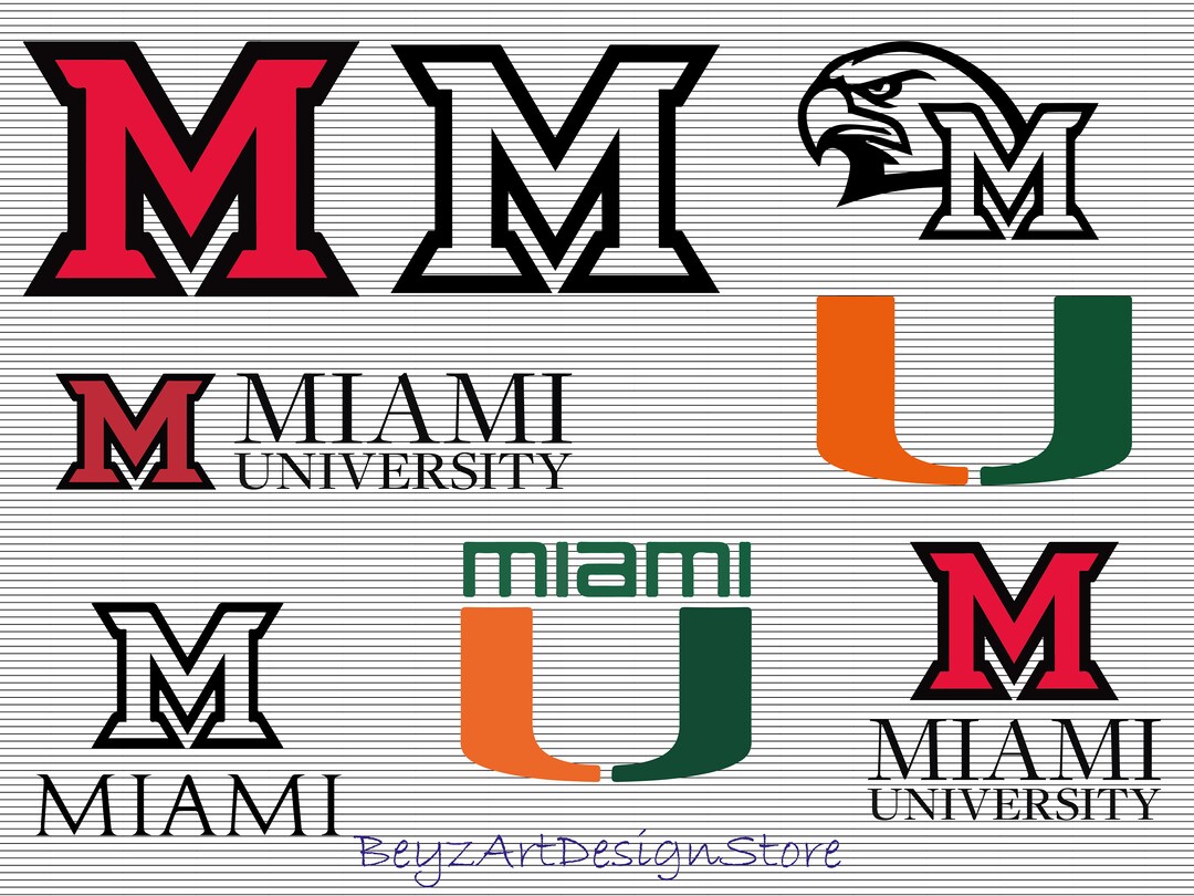 Miami University Svg Miami Png Miami Svg Miami Dxf Miami Etsy Österreich