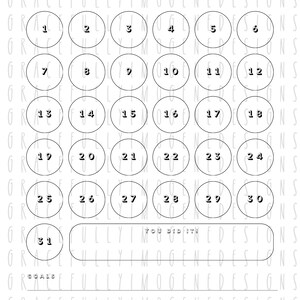 No spend challenge, savings, money, goodnotes, digital, printable, planner, instant download, png file