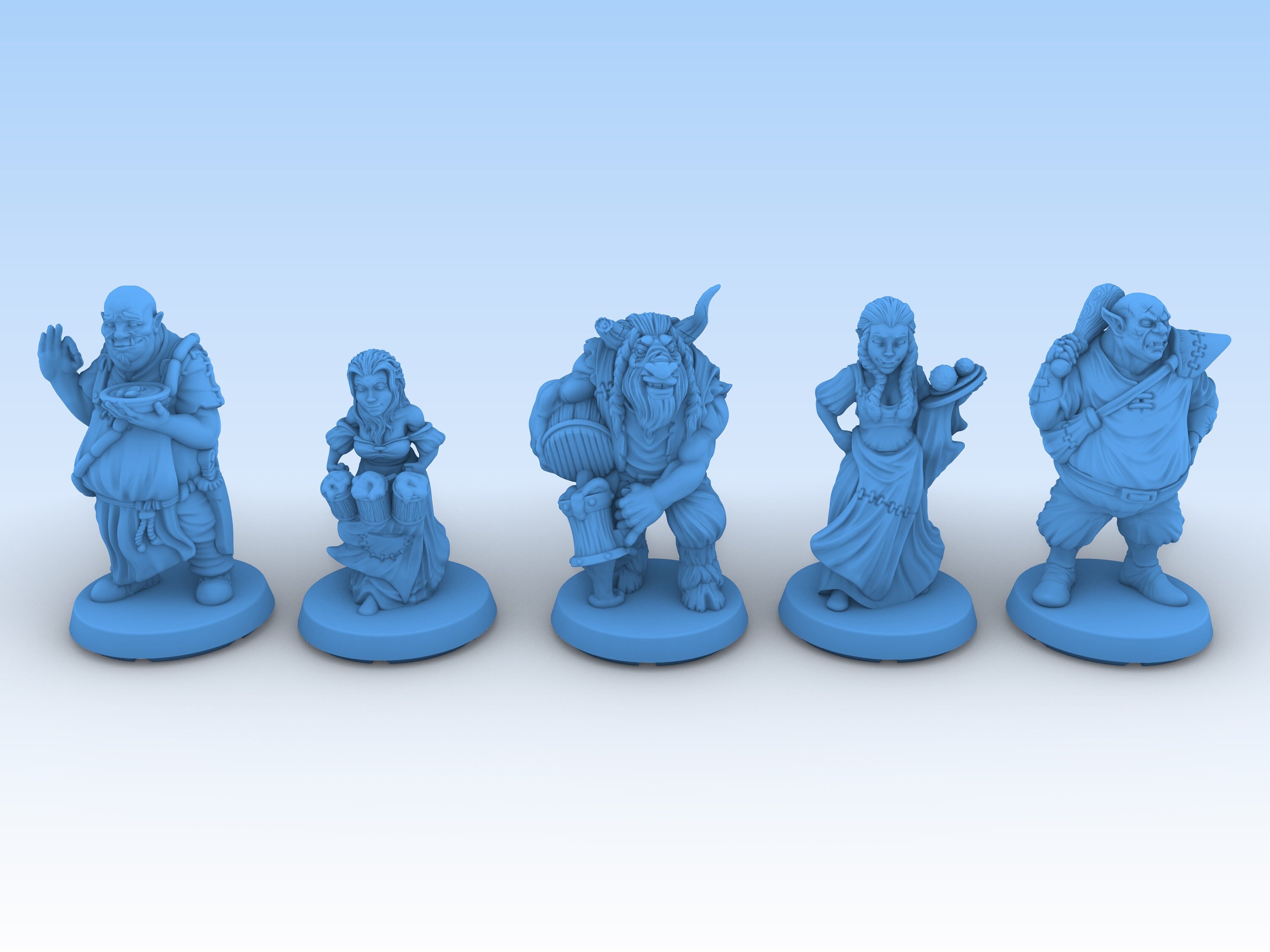 thumbnail image 2 of Reaper Miniatures Dungeon Dressing: Bar #77618 Bones Unpainted Plastic... 2 of 11