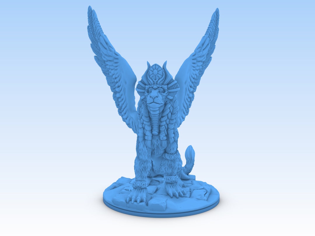 Sphinx 28mm Resin Monstrosity Miniatures Minis Pathfinder - Etsy