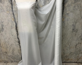 Poly Lining Fabric - White - 58" Width