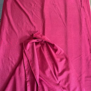 Nylon Spandex Lycra stof - Bordeauxrood - 147 cm breed afbeelding 7