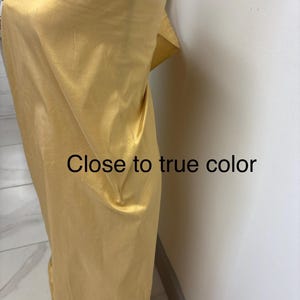100% silk taffeta fabric - Gold/ Ivory 2218 A - 54" width - Ref. NAS. Two tone silk