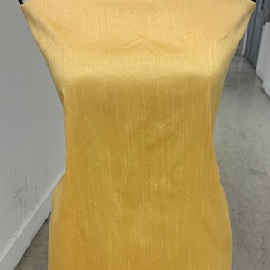 Dupioni shantung fabric. width 54 inches. color light gold, sell by yard