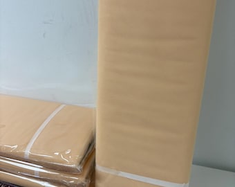 Solid Beige/nude Tulle - Ultra-fine Tulle With Soft Feel and Drape