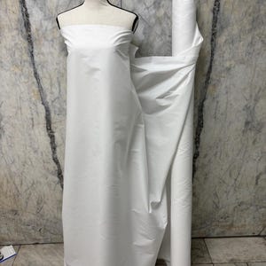 100% Cotton fabric - Milky white - 58" width - Weight per yard almost 5.5 Oz. image 6