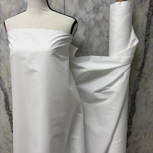 100% Cotton fabric - Milky white - 58" width - Weight per yard almost 5.5 Oz. image 4