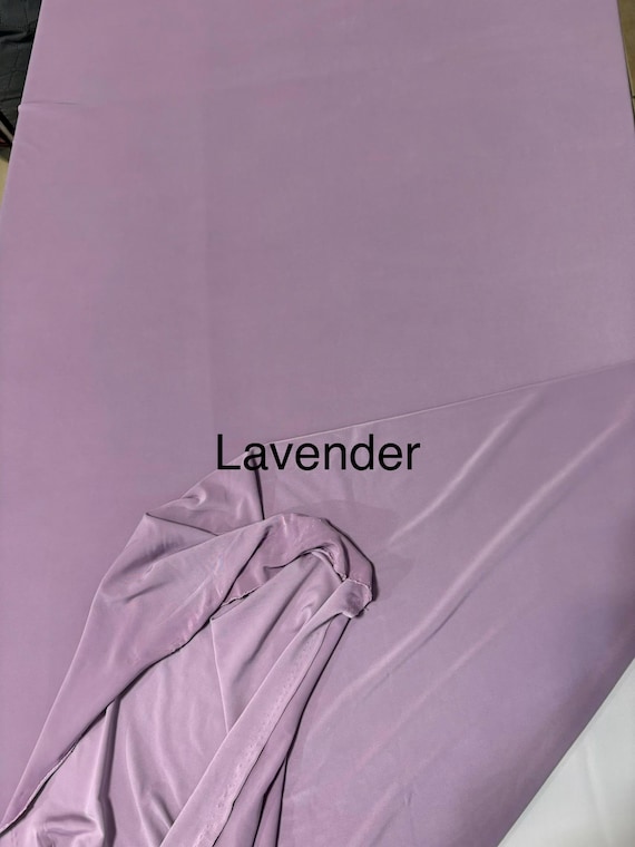 Nylon Spandex Lycra Fabric - Lavender - 58" Width