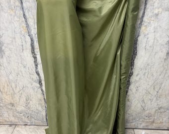 Poly Lining Fabric - Olive - 58" Width