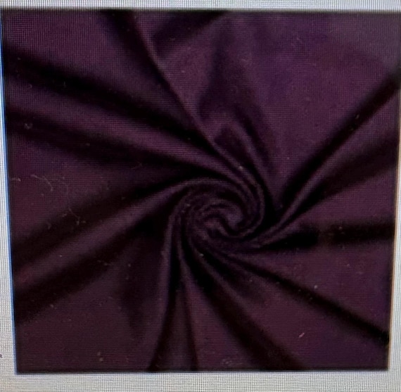 Nylon Spandex Fabric - Eggplant - 58" Width