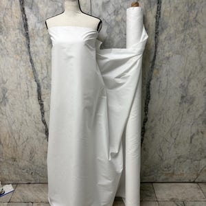 100% Cotton Fabric - White - 58" Width