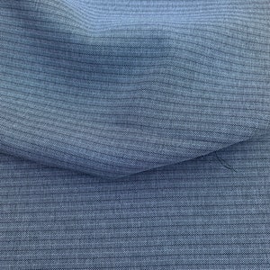 Suiting Fabric sell by yard, color stripe gray, common use in skirt, jacket, uniform and pants. Free sample available.