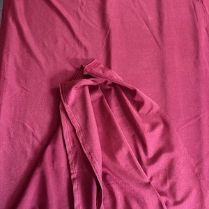 Nylon Spandex Lycra stof - Bordeauxrood - 147 cm breed afbeelding 1