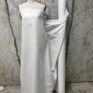 100% Cotton fabric - Milky white - 58" width - Weight per yard almost 5.5 Oz. image 5