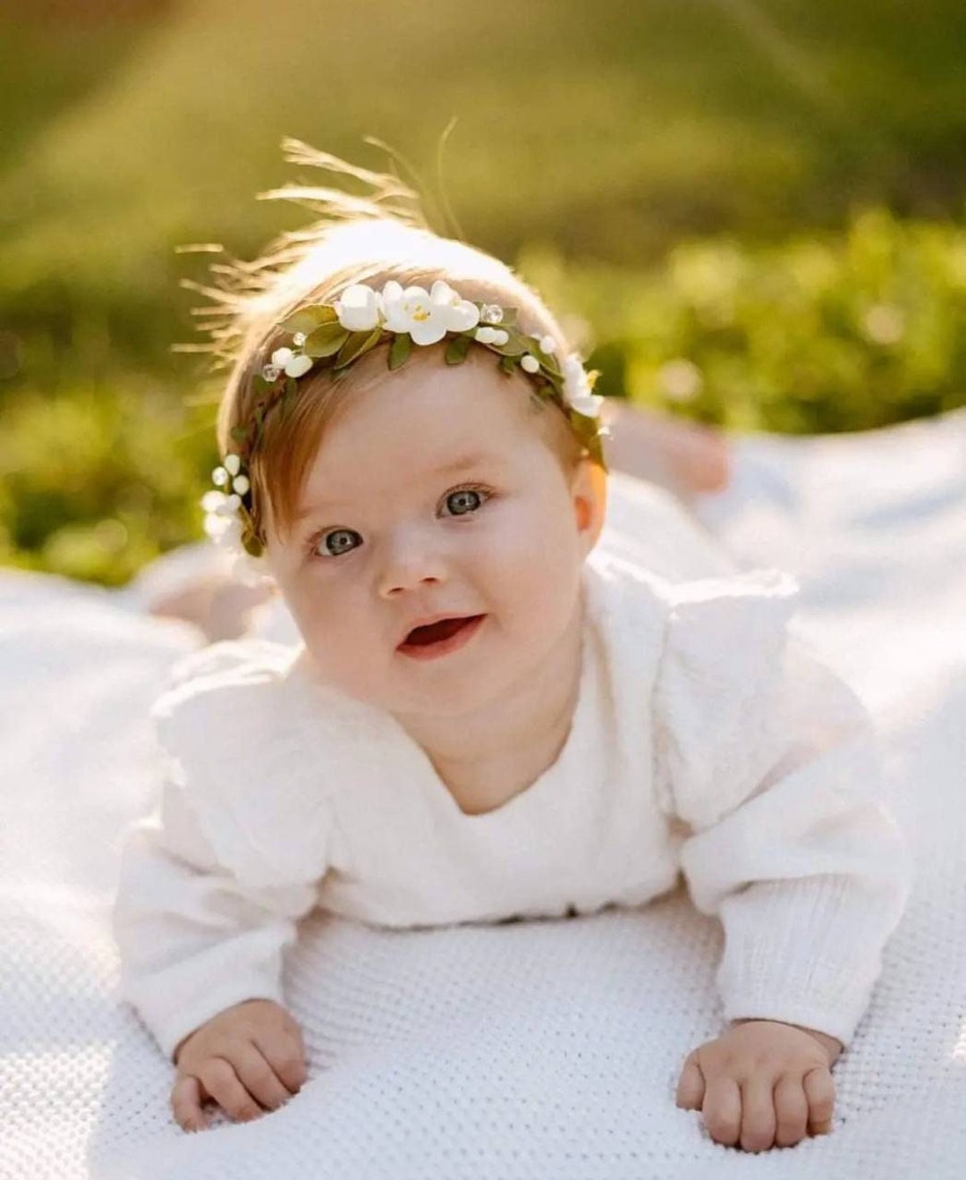 1 confezione di corona di fiori, corona bohémien per ragazze diadema