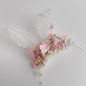 Diademas personalizadas, diadema de Pascua, diadema de orejas de conejo, sesión de fotos de Pascua, orejas de animales para niña, conejito bebé, accesorios de cumpleaños, imagen 2