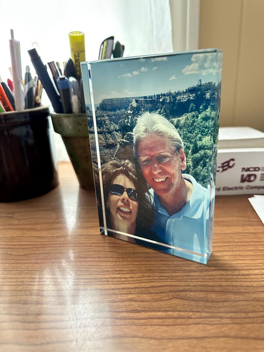 Personalized Photo Block, Glass Photo Block, Birthday Gift, Mother’s ...