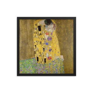 Gustav Klimt&#39;s The Kiss (1907–1908)