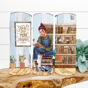 Book Lover - One More Chapter Tumbler