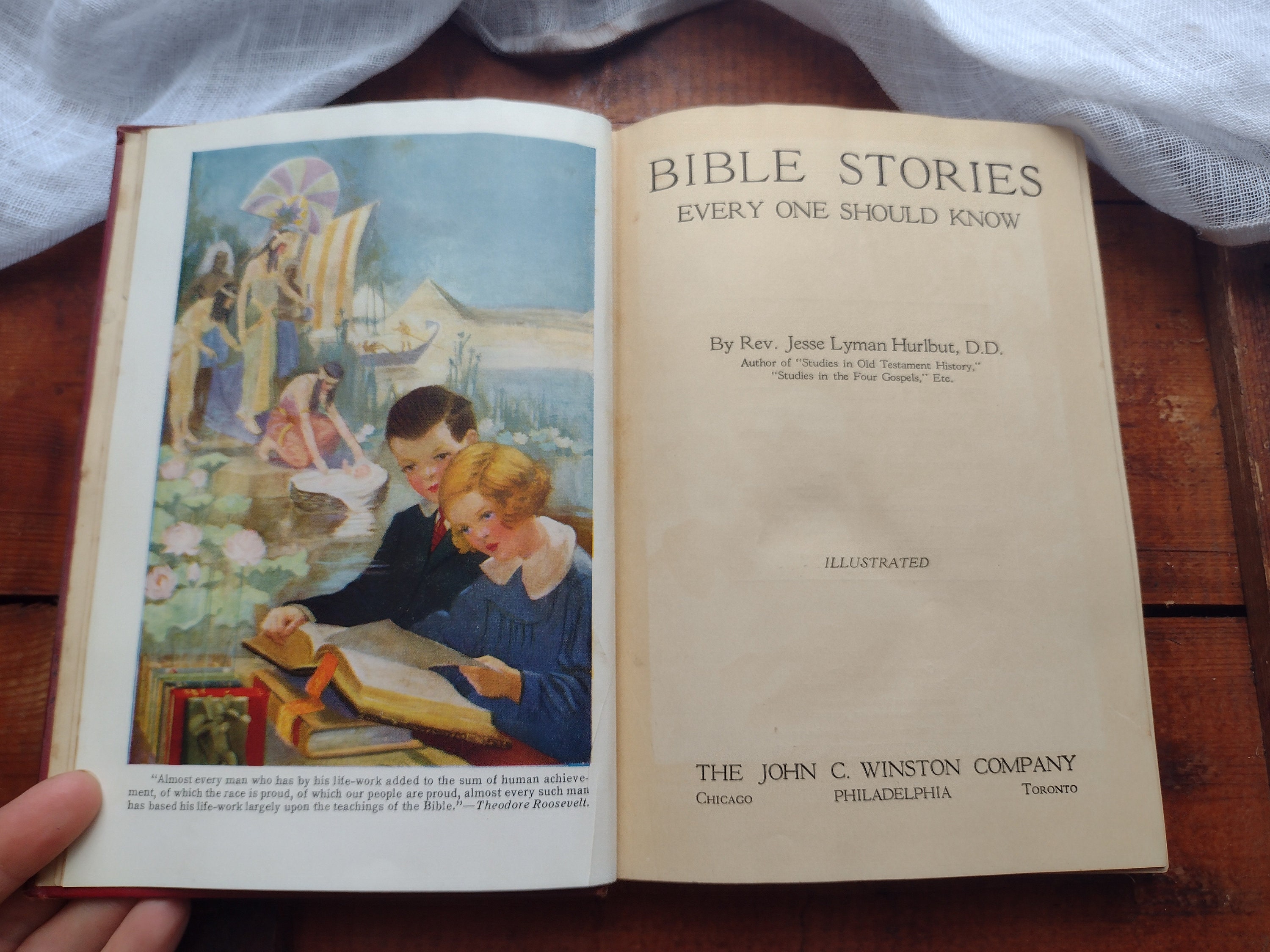 Bible Stories Everyone Should Know, Illustrated Bible Stories,1925 - Etsy