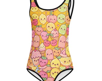 All-Over Print Kids Swimsuit