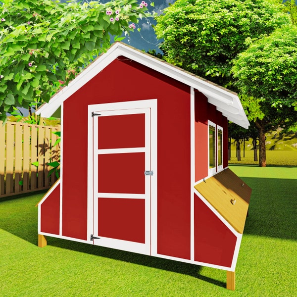Chicken Coop Plans Etsy