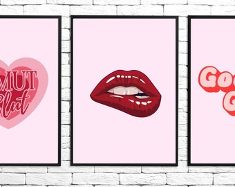 Smut Lover Printable wall art, bookish printable art, digital download, Romance prints, romance reader, gift for reader