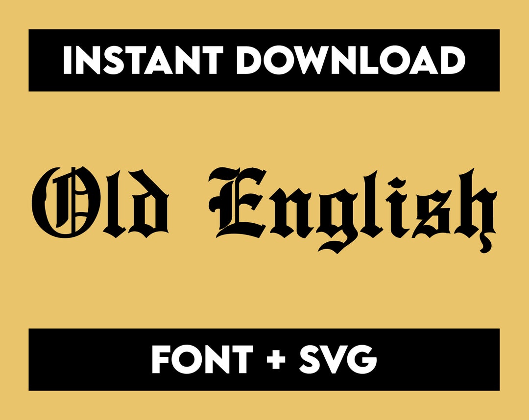 Old English Font Celtic Font Knight Font Vector Font Etsy old-english-font-celtic-font-knight-font-vector-font-etsy