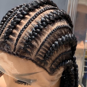 Full lace wig Cornrow