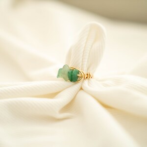 Hand Wrapped Emerald Stone Ring