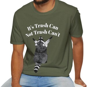 Trash Can Raccoon Trashcore Shirt Punk Trash Panda