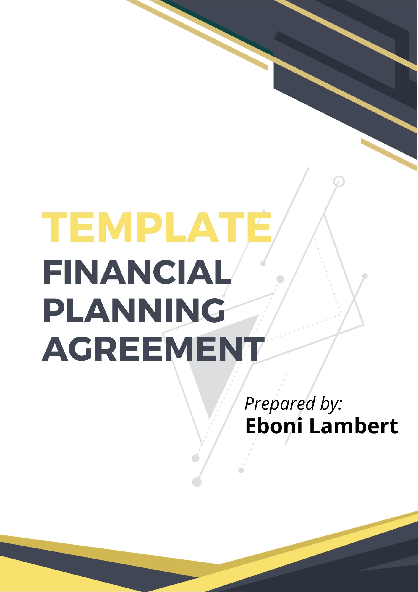 Financial Planning Agreement Template Etsy Financial Planning Agreement Template Etsy