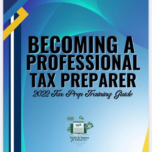 How to become a Tax Preparer Workbook