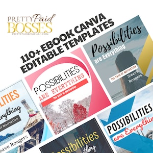 110+ Ebook Canva Editable Templates