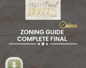 Zoning Guide Complete | Real Estate Development Reference | For Investors, Developers & Realtors | Printable PDF Handbook